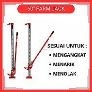 60 Inches High Farm Jack Lift Jack 4x4 Recovery Off Road Jack