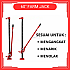 60 Inches High Farm Jack Lift Jack 4x4 Recovery Off Road Jack