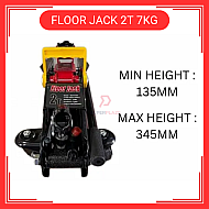 Floor Jack 2 Ton 7KG Hydraulic For Auto Repair Tools Car 2T 7KG Jack Kereta