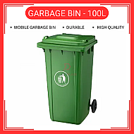 100 Liter Plastic Dustbin Tong Sampah