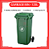 120 Liter Plastic Dustbin Tong Sampah