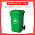 240 Liter Plastic Dustbin Tong Sampah