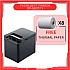58mm USB Dual Bluetooth Receipt Printer POS Printer Thermal Printer