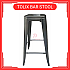 Kerusi Tinggi Kerusi Besi Tolix Metal High Bar Stool