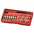 Jtc-3916 15Pcs Metric Rethreader Set