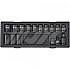 Jtc-K4162 16Pcs 12Pt Half Inch Dr. Impact Socket Set