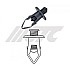 Jtc-Rd22 100 Sets Bumper Automotive Plastic Clips