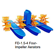 FD-1.5-4 415v 1.5Kw Two Impeller Aerators FD Series