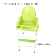 Green Apple Color 3V Joyful High Baby Chair