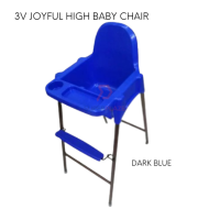 Dark Blue Color 3V Joyful High Baby Chair