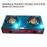 Sawana Automatic Double Gas Stove Dual Burner Stove Japan Technology