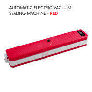 Red Automatic Electric Vacuum Sealing Machine Fresh Sealer