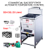 BDH-30L XL Commercial Gas Deep Fryer Stand Landed Automatic Temperature Deep Fryer