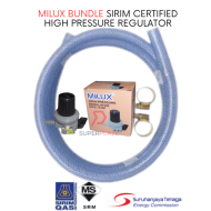 Milux Bundle Branded Sirim Certified High Pressure Regulator