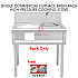 Rack Only Single Commercial High Pressure Gas Cooking Stove Basin Furnace Rack