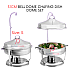 31cm Zirafah Stainless Steel Bell Dome Chafing Dish Set