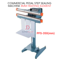 PFS-350 Commercial Pedal Step Sealing Machine 8mm Heating Element