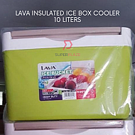 10 Liters Green Lava Insulated Food Storage Ice Box Bucket Picnic Case Fishing Box Cooler