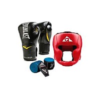 GLOVES, WRAPS AND HELMETS