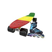 SKATEBOARDS AND ROLLER BLADES