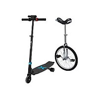 SCOOTERS AND UNICYCLES
