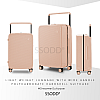 20 Inch Blush Pink 行李箱 Bagasi SSODD DREAMER SUITCASE LUGGAGE Polycarbonate Material