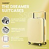24 Inch Creamy Yellow 行李箱 Bagasi SSODD DREAMER SUITCASE LUGGAGE Polycarbonate Material 24 Inch Creamy Yellow 行李箱 Bagasi SSODD DREAMER SUITCASE LUGGAGE Polycarbonate Material