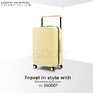 Combo Set 20 And 24 Creamy Yellow 行李箱 Bagasi SSODD DREAMER SUITCASE LUGGAGE  Combo Set 20 And 24 Creamy Yellow 行李箱 Bagasi SSODD DREAMER SUITCASE LUGGAGE