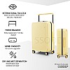 24 Inch Creamy Yellow 行李箱 Bagasi SSODD DREAMER SUITCASE LUGGAGE Polycarbonate Material 24 Inch Creamy Yellow 行李箱 Bagasi SSODD DREAMER SUITCASE LUGGAGE Polycarbonate Material