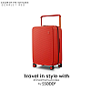 20 Inch Scarlet Red 行李箱 Bagasi SSODD DREAMER SUITCASE LUGGAGE Polycarbonate Material