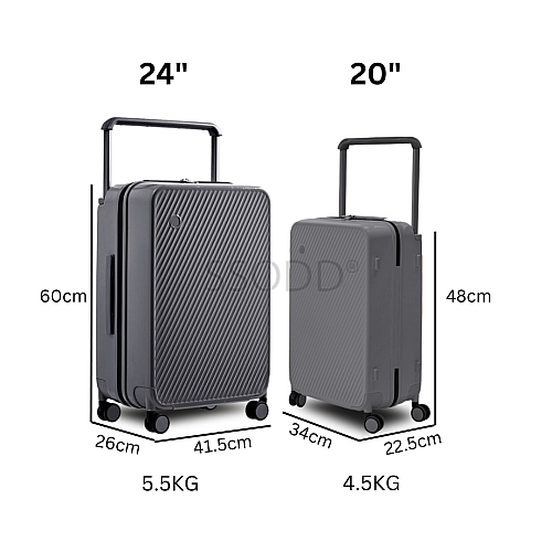 20 Inch Smokey Grey 行李箱 Bagasi SSODD DREAMER SUITCASE LUGGAGE Polycarbonate Material 20 Inch Smokey Grey 行李箱 Bagasi SSODD DREAMER SUITCASE LUGGAGE Polycarbonate Material