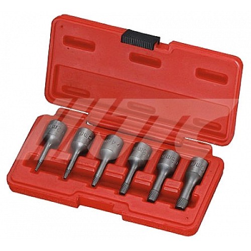 Jtc-1542 6Pcs Twist Shaft Socket Set