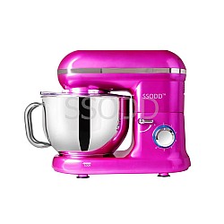 SSODD Fuchsia Pink 5.5L Stand Mixer 