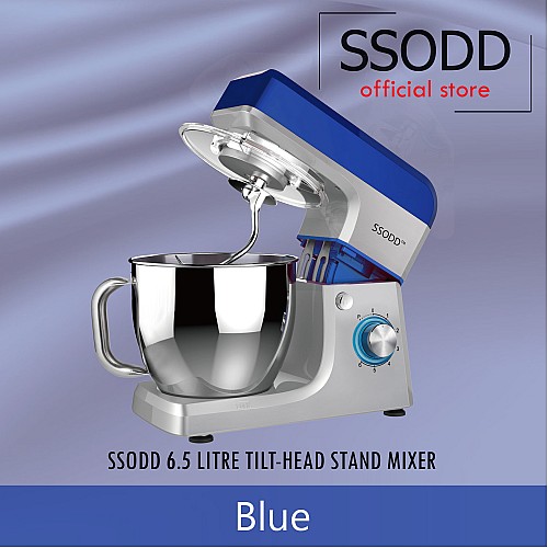 SSODD Blue 6.5L Stand Mixer