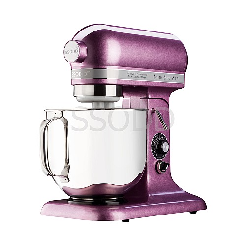 SSODD 20. Lilac 7L Professional Tilt-Head Stand Mixer 