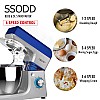 SSODD Blue 6.5L Stand Mixer