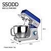 SSODD Blue 6.5L Stand Mixer