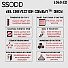 SSODD 60L Convection Combat Oven SSODD 60L Convection Combat Oven