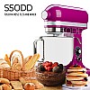 SSODD 9. Fuchsia Rose 7L Professional Tilt-Head Stand Mixer