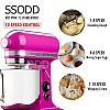 SSODD 21. Hot Pink 7L Professional Tilt-Head Stand Mixer 