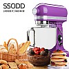 SSODD 26. Lavender 7L Professional Tilt-Head Stand Mixer