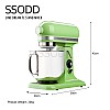 SSODD 5. Lime Dream 7L Professional Tilt-Head Stand Mixer 