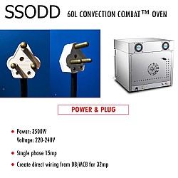 SSODD 60L Convection Combat Oven