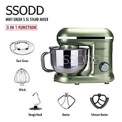 SSODD Mint Green 5.5L Stand Mixer 