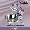 SSODD Purple 6.5L Stand Mixer 