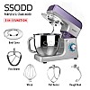 SSODD Purple 6.5L Stand Mixer 