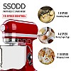 SSODD 7. Party Red 7L Professional Tilt-Head Stand Mixer