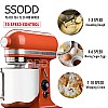 SSODD 14. Peach Tea 7L Professional Tilt-Head Stand Mixer 