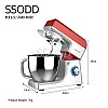 SSODD Red 6.5L Stand Mixer 