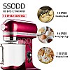 SSODD 2. Red Dates 7L Professional Tilt-Head Stand Mixer